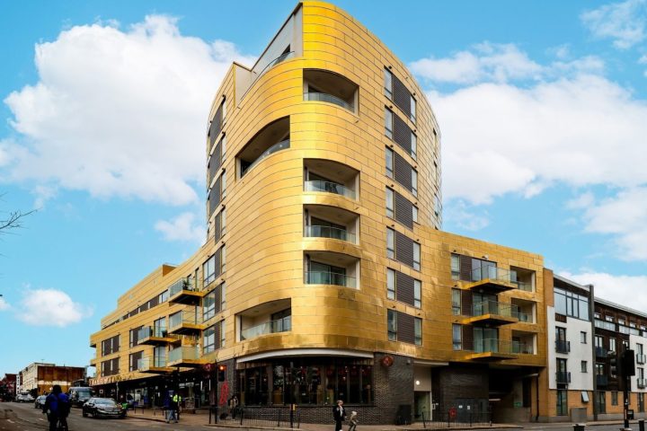 Copper Cladding Building London